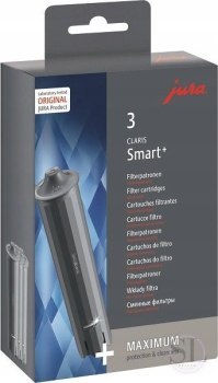 Akcesoria - JURA Wkład filtra Claris Smart Plus 3 szt. JURA
