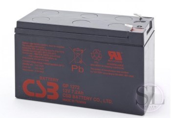 Akumulator żelowy wymienny 12V 7,2Ah GP1272 F2 CSB CSB
