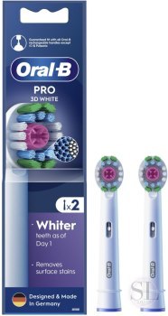 Końcówki do szczoteczek - Oral-B EB18pRX 3D White 2 szt. Oral-B