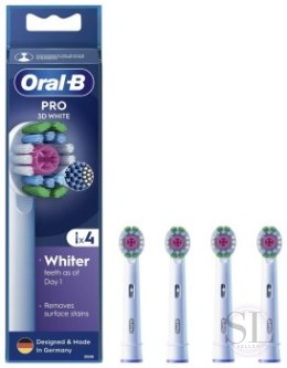 Końcówki do szczoteczek - Oral-B EB18pRX 3D White 4 szt. Oral-B