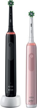 Szczoteczki - Oral-B Pro 3 3900N Duo Black/Pink Oral-B