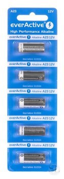 EVERACTIVE BATERIE ALKALICZNE A23 12V BLISTER 5 SZT. 23A5BL EverActive