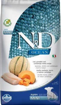 FARMINA N&D OCEAN DOG COD PUMPKIN & CANTALOUPE MELON PUPPY MINI 2 5g Farmina