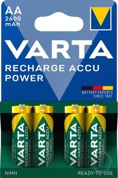 Zestaw akumulatorków AA VARTA Ready2Use 5716101404 (2600mAh ; Ni-MH) VARTA