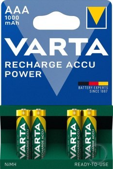 Zestaw akumulatorków AAA VARTA Ready2Use 5703301404 (1000mAh ; Ni-MH) VARTA