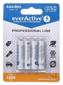 Zestaw akumulatorków everActive Professional line EVHRL03-1050 (1050mAh ; Ni-MH LSD) EverActive