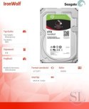 Dysk HDD Seagate IronWolf ST8000VN004 (8 TB ; 3.5 ; 256 MB; 7200 obr/min) Seagate