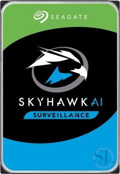 Dysk HDD Seagate Skyhawk AI ST12000VE001 (12 TB ; 3.5 ; 256 MB; 7200 obr/min) Seagate