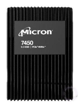 Dysk SSD Micron 7450 MAX 6.4TB U.3 (15mm) NVMe Gen4 MTFDKCC6T4TFS-1BC1ZABYYR (DPWD 3) Micron