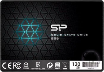 Dysk SSD Silicon Power S55 120GB 2 5 SATA III 550/420 MB/s (SP120GBSS3S55S25) Silicon Power