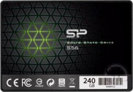 Dysk SSD Silicon Power S56 240GB 2 5 SATA III 550/450 MB/s (SP240GBSS3S56B25) Silicon Power