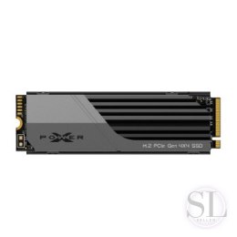 Dysk SSD Silicon Power XS70 2TB M.2 PCIe NVMe Gen4x4 TLC 7300/6800 MB/s heatsink Silicon Power