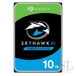 Dysk Seagate Skyhawk AI ST10000VE001 (10 TB ; 3.5 ; SATA; 256 MB; 7200 obr/min) Seagate