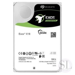 Dysk serwerowy HDD Seagate Exos X18 (12 TB; 3.5 ; SATA III) Seagate