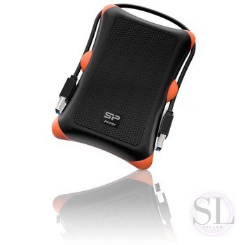 Dysk zewnętrzny Silicon Power Armor A30 2TB 2.5 USB 3.2 5400 obr/min Orange-Black (SP020TBPHDA30S3K) Silicon Power