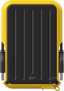 Dysk zewnętrzny Silicon Power Armor A66 1TB 2 5 USB 3.2 IPX4 Yellow Silicon Power