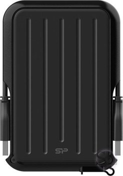 Dysk zewnętrzny Silicon Power Armor A66 2TB 2 5 USB 3.2 IPX4 Black Silicon Power