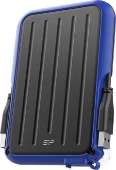 Dysk zewnętrzny Silicon Power Armor A66 2TB 2 5 USB 3.2 IPX4 Blue Silicon Power