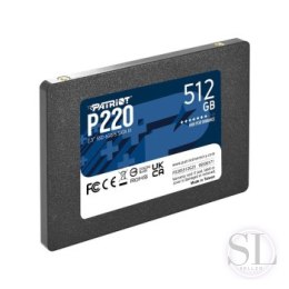 SSD PATRIOT P220 512GB SATA3 2 5 Patriot Memory