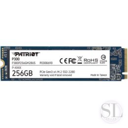 SSD Patriot P300 M.2 PCI-Ex4 NVMe 256GB 1 7GB/s Patriot Memory