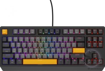 Genesis Thor 230 TKL Anchor Gray Negative RGB Outemu Red Genesis