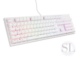 Genesis Thor 303 RGB biała Outemu Peach Silent Genesis