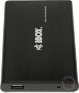 Obudowa IBOX HD-01 ZEW. 2 5 USB 2.0 IEU2F01 (2.5 ; USB 2.0; Aluminium; kolor czarny) IBox