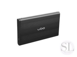 Obudowa UGO UKZ-1003 (2.5 ; USB 2.0; Aluminium; kolor czarny) UGO