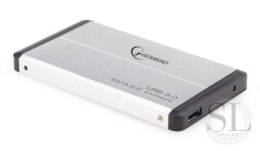 Obudowa na dysk GEMBIRD EE2-U3S-2-S (2.5 ; USB 3.0; Aluminium; kolor srebrny) Gembird
