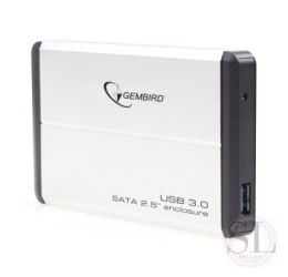 Obudowa na dysk GEMBIRD EE2-U3S-2-S (2.5 ; USB 3.0; Aluminium; kolor srebrny) Gembird
