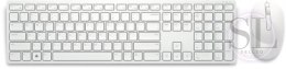 Zestaw bezprzewodowy Dell KM5221W klawiatura + mysz biały 580-AKEZ Dell