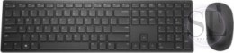 Zestaw bezprzewodowy Dell KM5221W klawiatura + mysz czarny 580-AJRC Dell