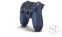 Akcesoria do konsoli: Sony Dualshock 4 Midnight Blue v2 (PS4) (9874263) Sony