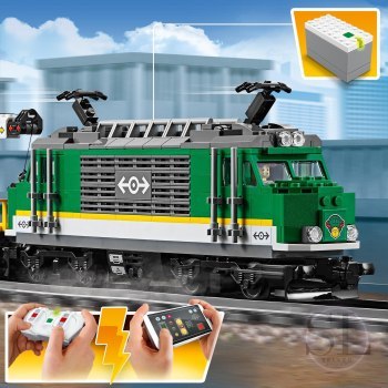 LEGO City 60198 Pociąg towarowy Lego