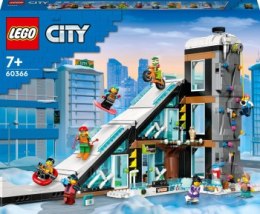 LEGO City 60366 Centrum narciarskie i wspinaczkowe Lego