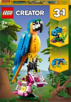 LEGO Creator 31136 Egzotyczna papuga Lego