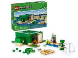 LEGO Minecraft 21254 Domek na plaży żółwi Lego