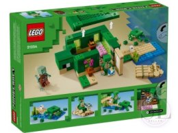 LEGO Minecraft 21254 Domek na plaży żółwi Lego