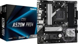 Płyta główna - ASRock A520M Pro4 ASRock