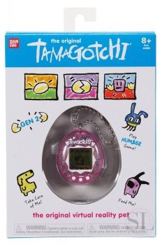 TAMAGOTCHI - PINK GLITTER BANDAI