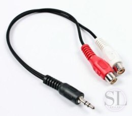 Kabel stereo mini Jack-2x RCA Gembird CCA-406 (0,2 m) Gembird
