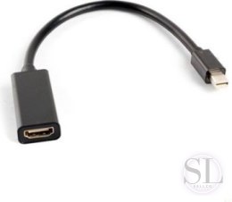Adapter Lanberg AD-0005-BK (Mini DisplayPort M - HDMI F; 0 20m; kolor czarny) Lanberg