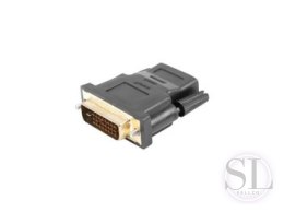 Adapter Lanberg AD-0010-BK (HDMI F - DVI-D (24+1) M; kolor czarny) Lanberg