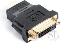 Adapter Lanberg AD-0014-BK (HDMI M - DVI-I F; kolor czarny) Lanberg