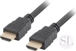 Kabel Lanberg CCS CA-HDMI-11CC-0010-BK (HDMI M - HDMI M; 1m; kolor czarny) Lanberg