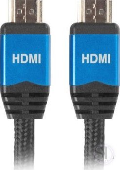 Kabel Lanberg Premium CA-HDMI-20CU-0030-BL (HDMI M - HDMI M; 3m; kolor czarny) Lanberg