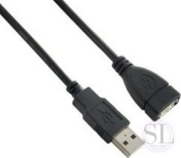 Lanberg USB 0.7m czarny Lanberg