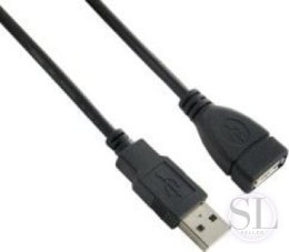 Lanberg USB 5.0m czarny Lanberg
