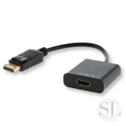 Adapter SAVIO cl-55 (HDMI F - DisplayPort M; 0 10m; kolor czarny) SAVIO