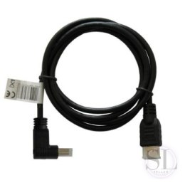 Kabel SAVIO cl-04 (HDMI M - HDMI M; 1 5m; kolor czarny) SAVIO